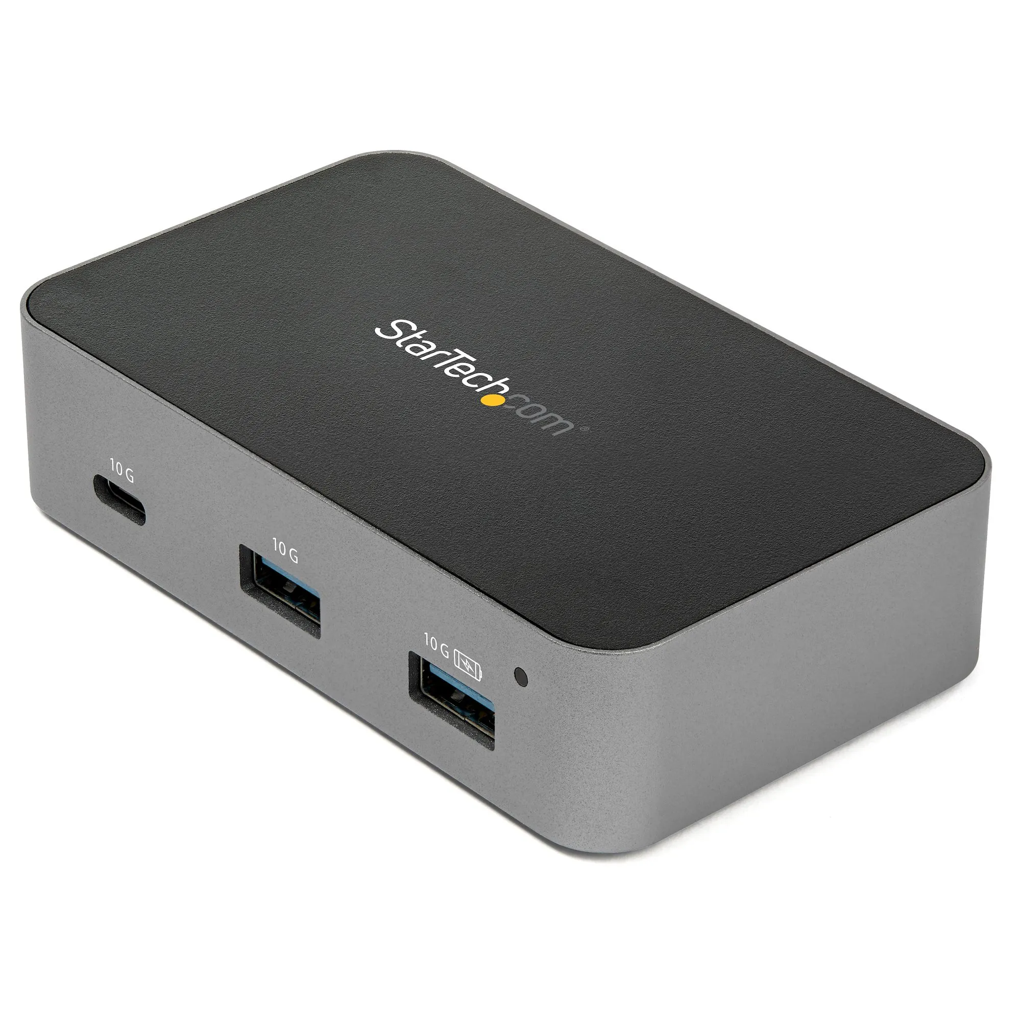 STARTECH.COM 4-Port USB-C Hub USB 3.1 Gen2 10Gbps 3x USB-A and 1x USB-C Powered Universal Power Adapter Included HB31C3A1CS