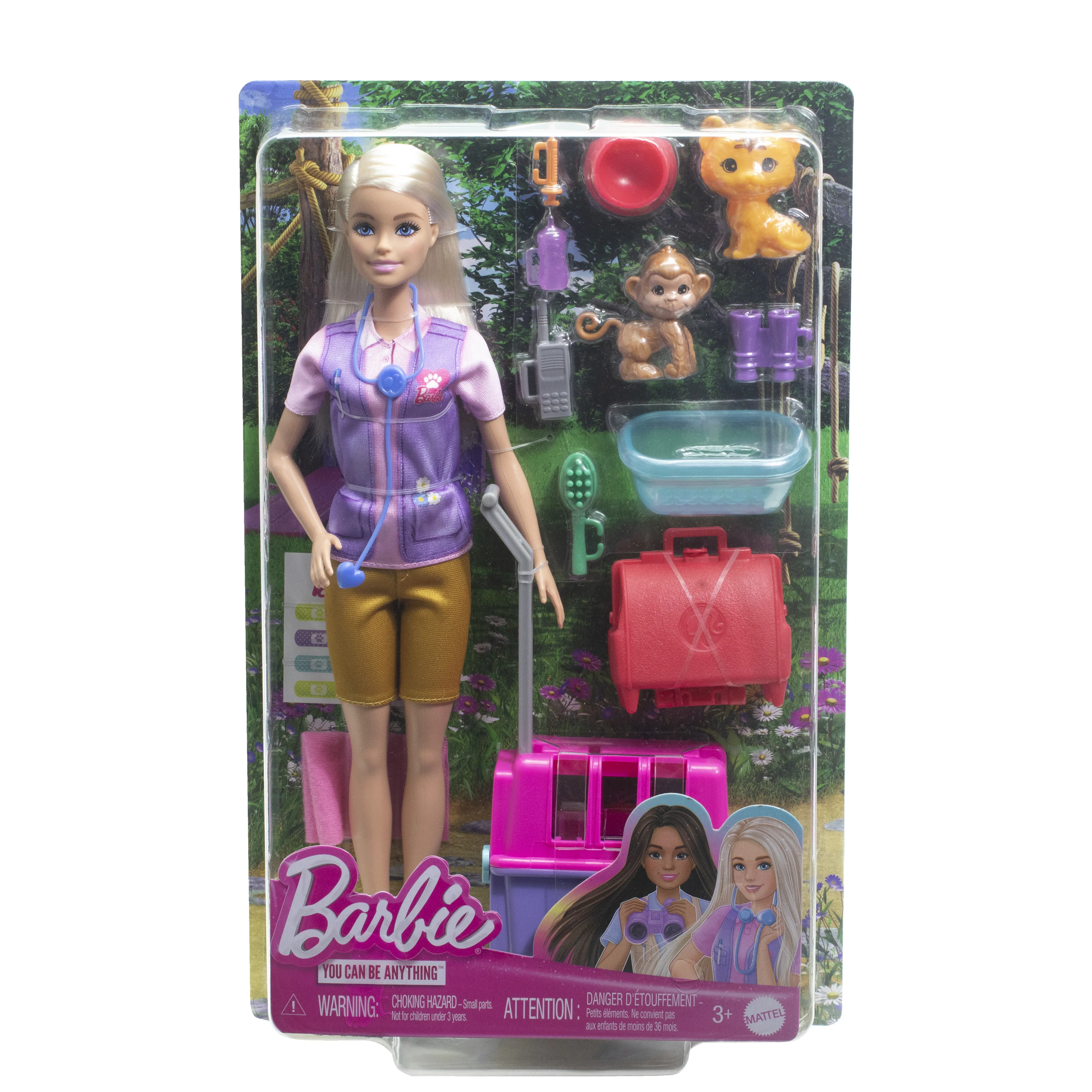 Mattel Barbie Careers Animal Rescue &amp; Recover Playset Doll