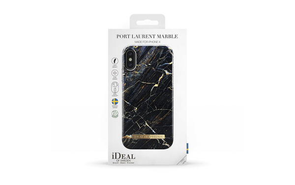 iDeal of Sweden Fashion Case, iPhone X -suojakuori, Laurent Marble