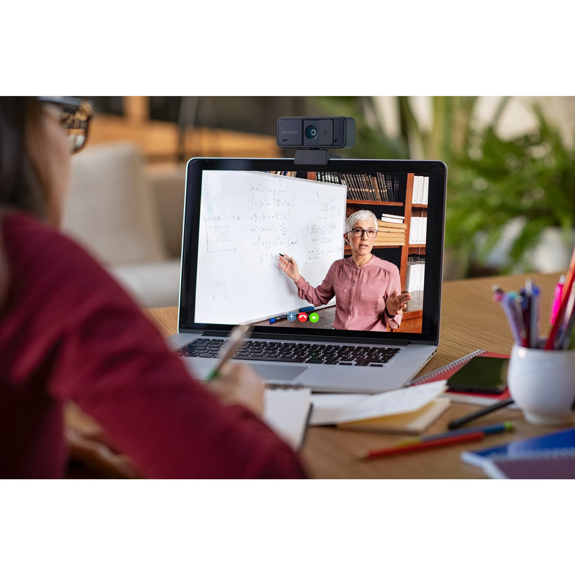 Kensington W1050 Full HD 1080p webbkamera, svart