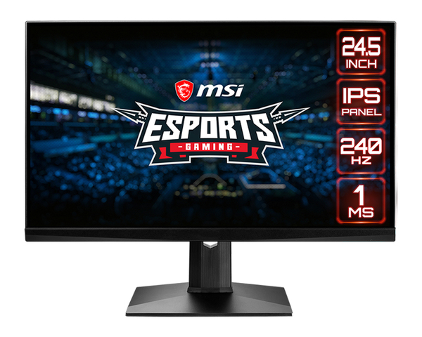 MSI Optix MAG251RX 24.5inch Monitor 1920x1080 IPS Flat 240Hz 1ms