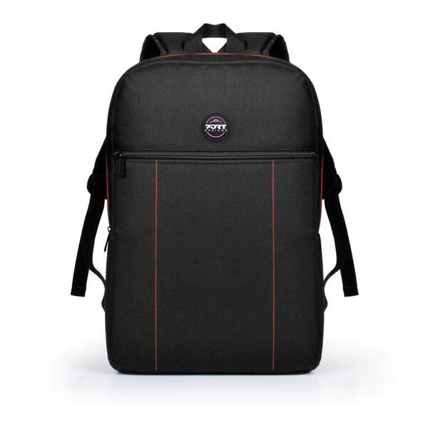 Port Design Premium - notebook backpack, black, 15.6" + wireless mouse