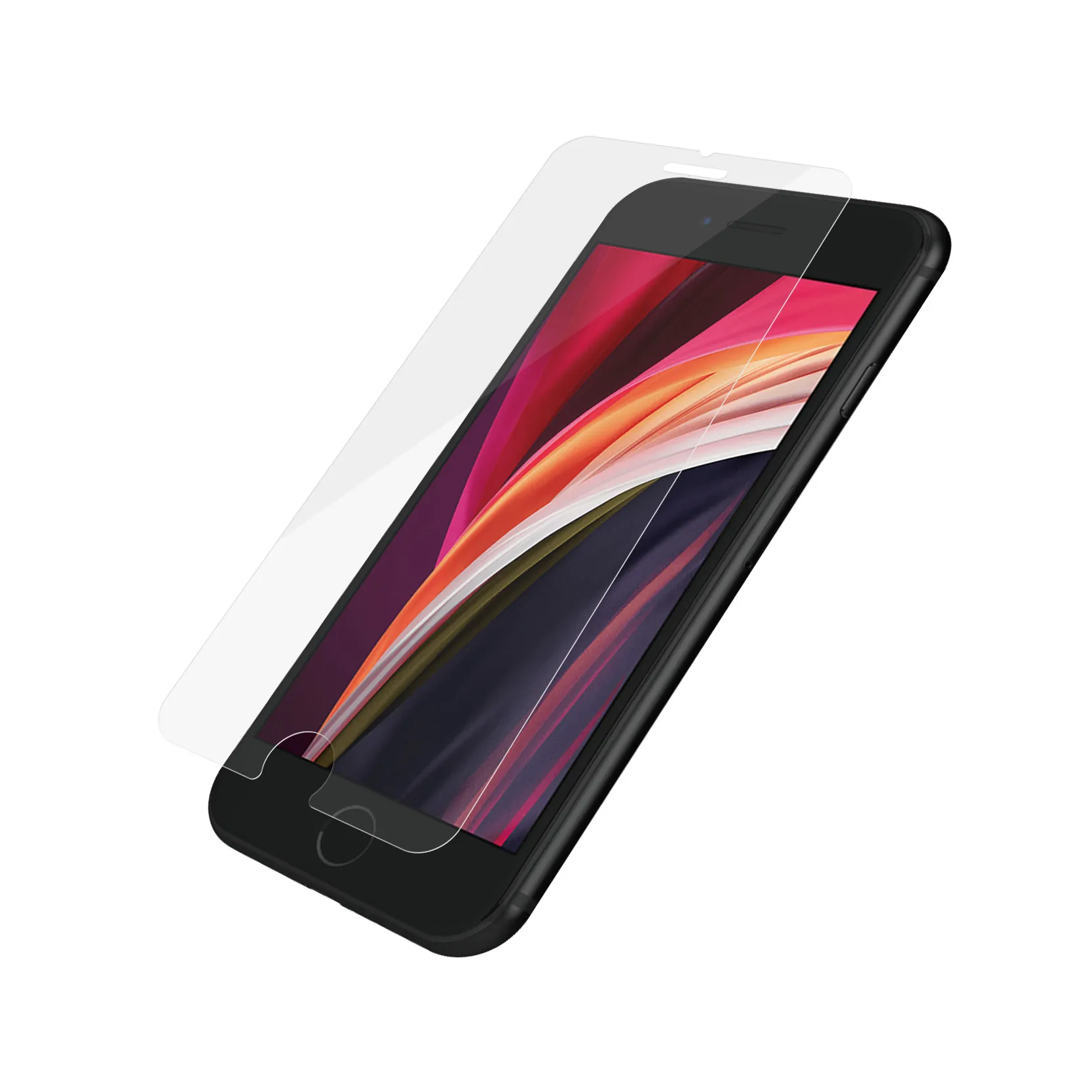 PanzerGlass Classic Fit, iPhone 6/7/8/SE - Screen Glass