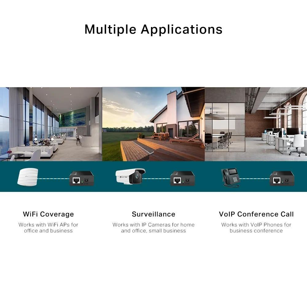 TP-LINK TL-POE150S POE INJECTOR ADAPTER