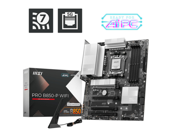 MSI PRO B850-P WiFi 7 ATX -emolevy