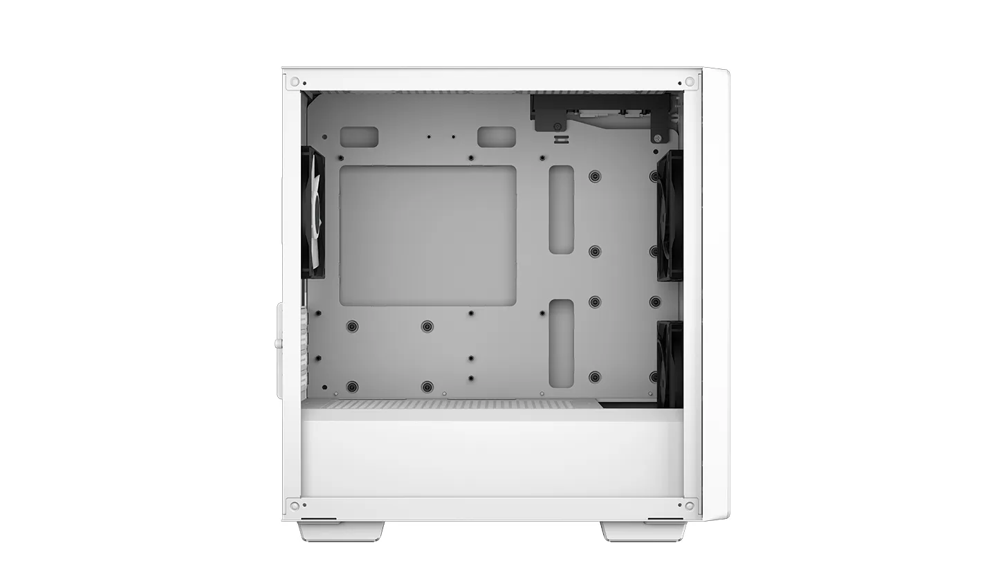 DeepCool CC360 A-RGB Micro-ATX Case, White