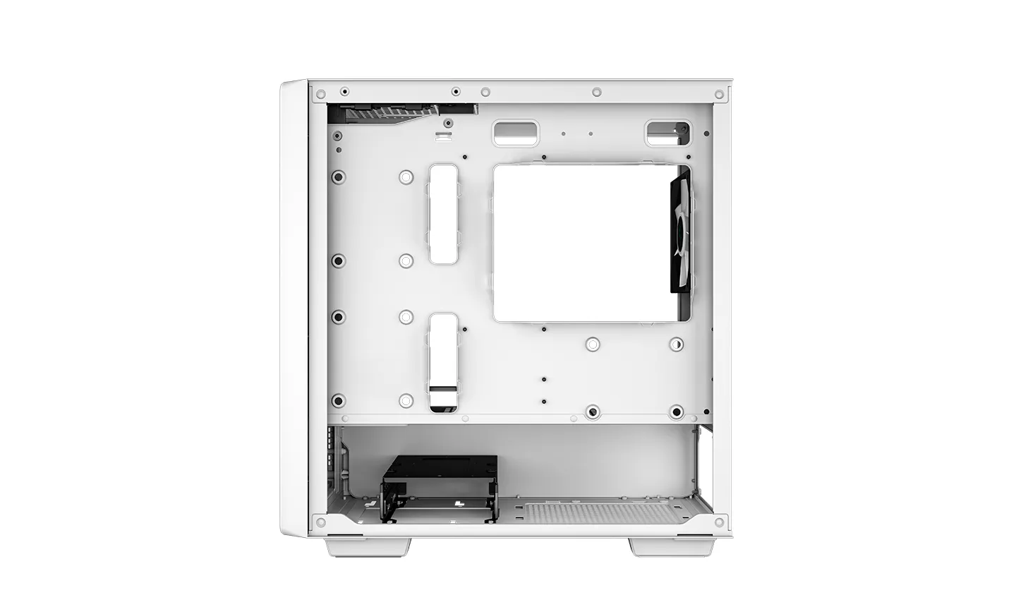 DeepCool CC360 A-RGB Micro-ATX Case, White