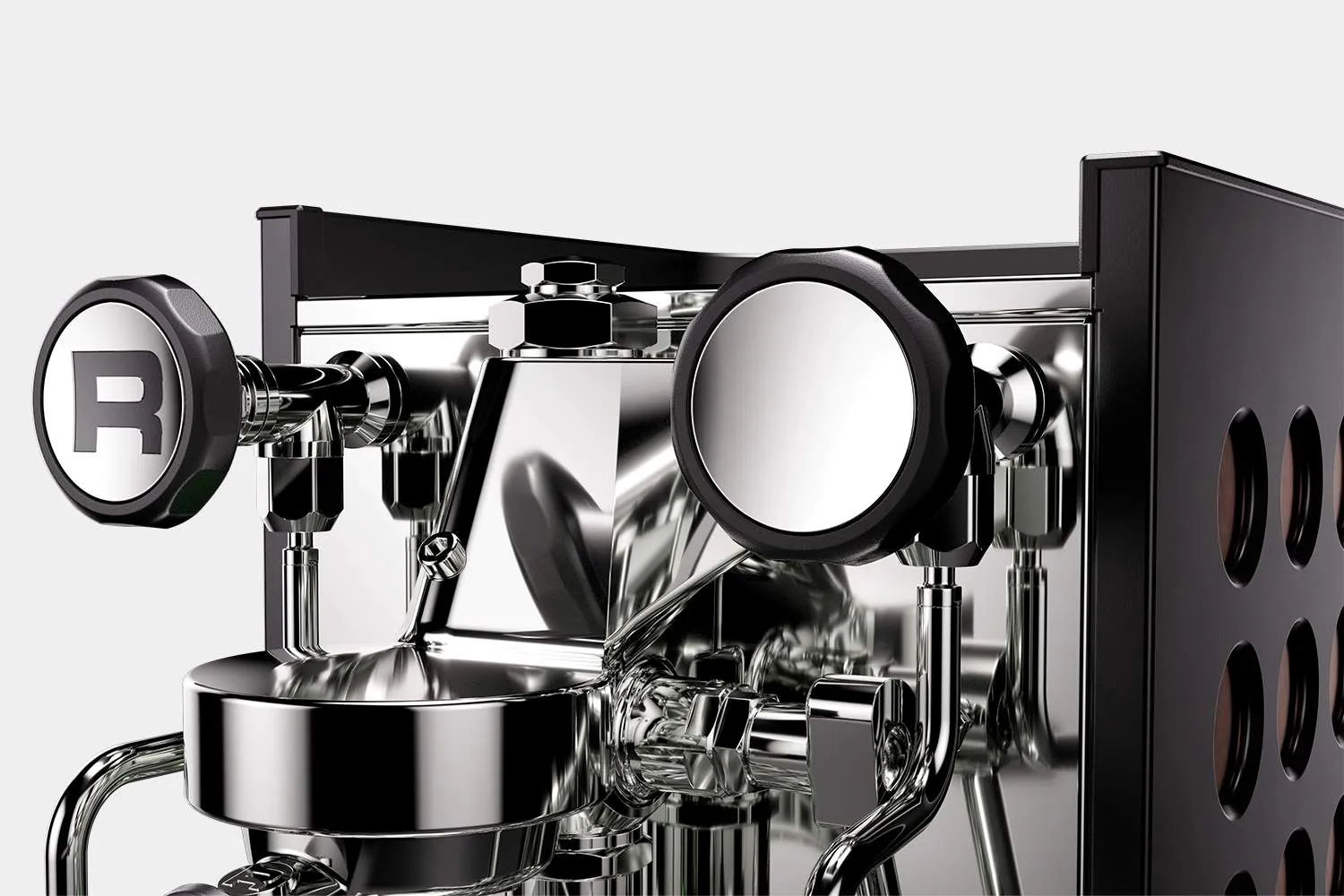 Rocket Espresso Appartamento TCA espressomaskin, 1,8 l, svart, rostfritt st&aring;l