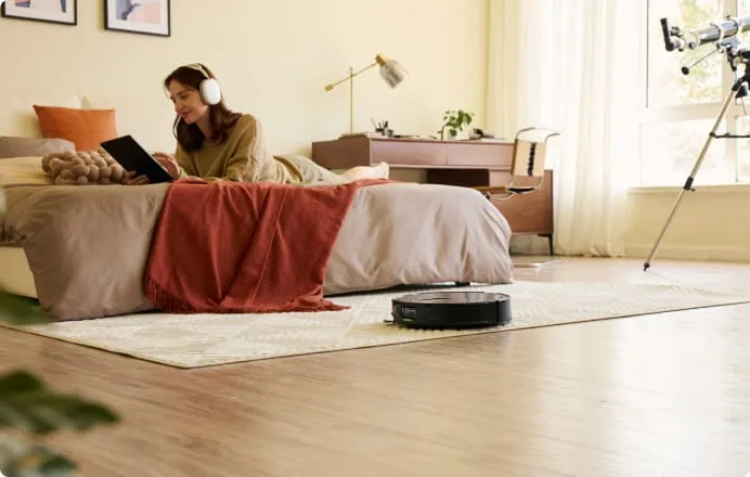 RoboRock Qrevo Slim - robot vacuum cleaner, Black