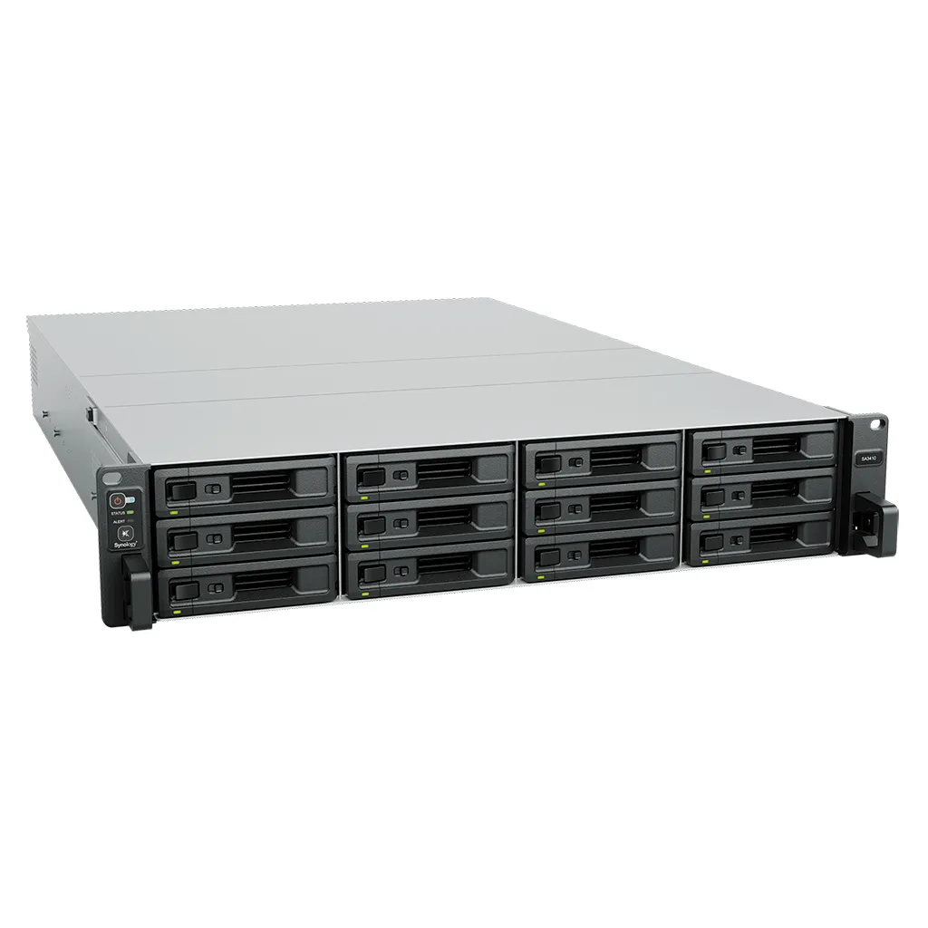 Synology Rackstation, 12-BAY, Intel 8-CORE, 16GB RAM, Synology HDD/SSD