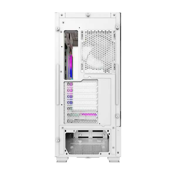 MONTECH SKY TWO Midi-Tower Case with window, with RGB lighting, White