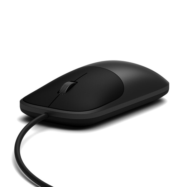 Satechi Slim LX Wired Mouse, Space Black