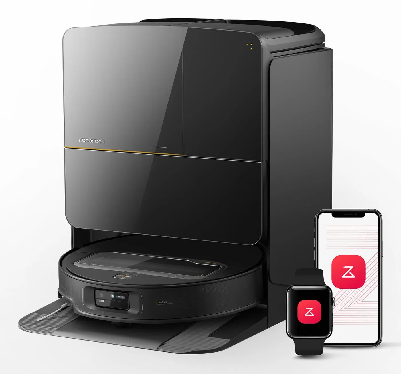 Roborock Saros Z70 - robotdammsugare, svart