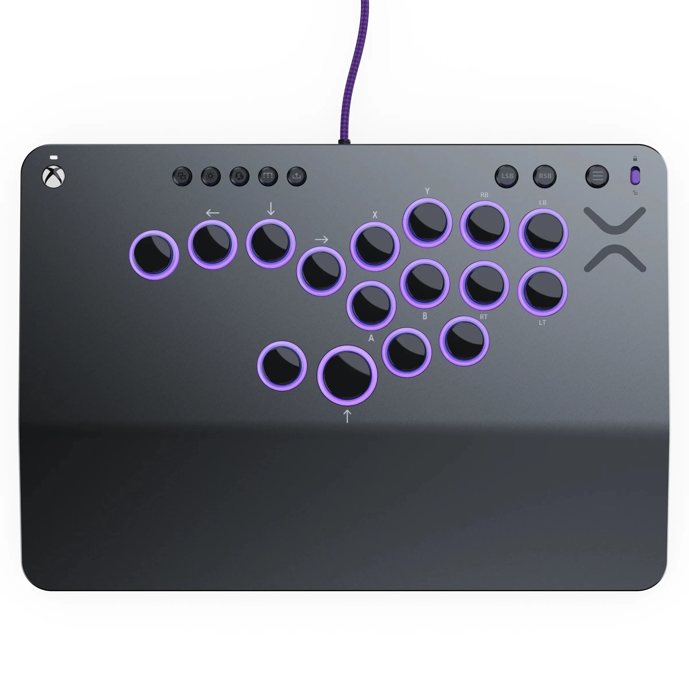 Turtle Beach Victrix Pro KO -vipulaton taisteluohjain Xboxille ja PC:lle - Harmaa