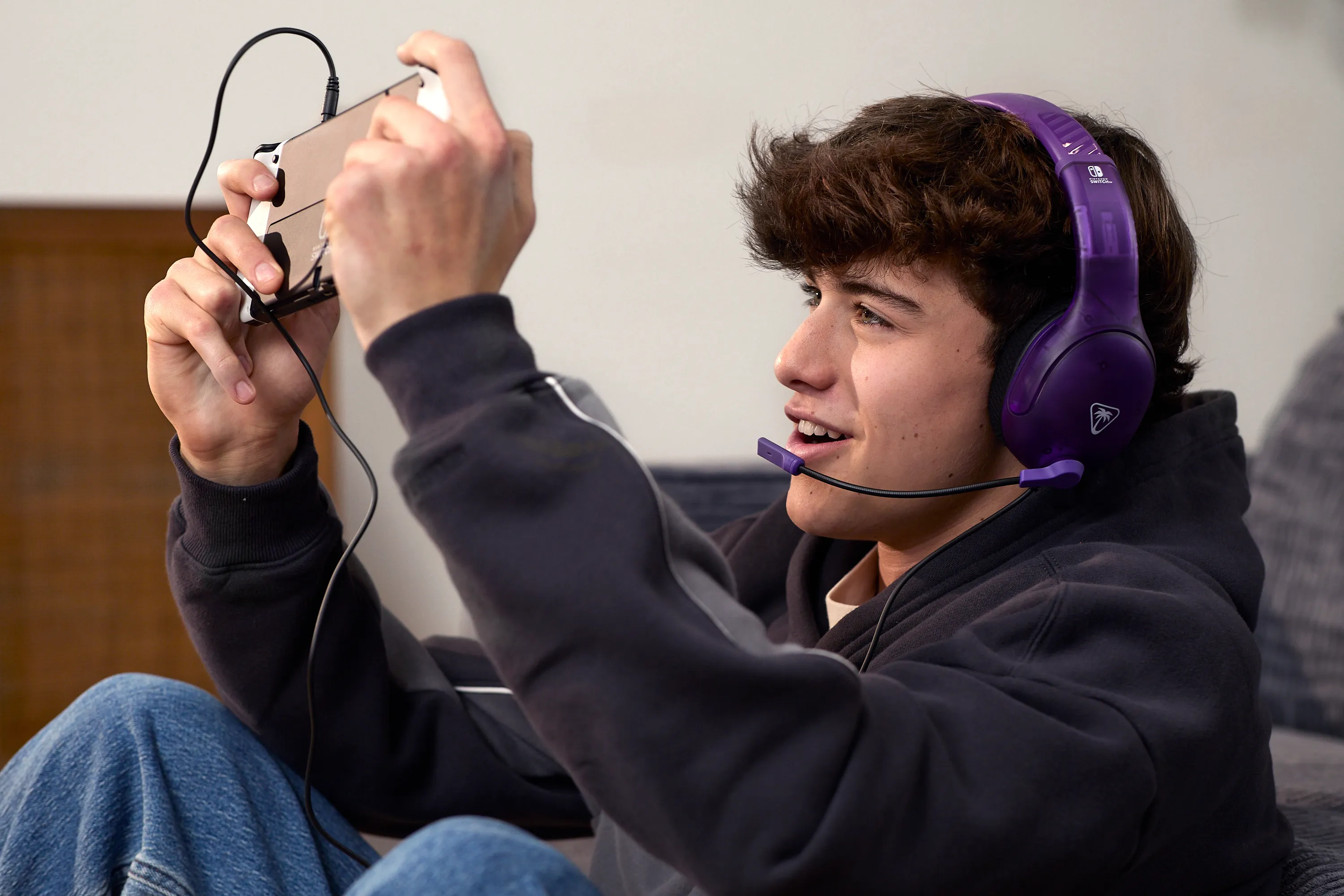 Turtle Beach AIRLITE Fit Gaming Headset, Ghost Purple