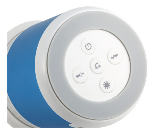 MusicMan Disco Bluetooth Soundstation BT-X17 blue