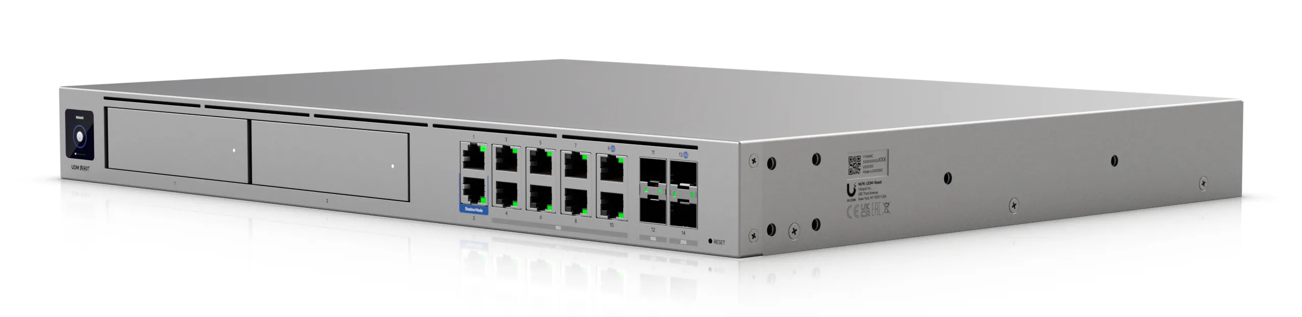 Ubiquiti UniFi Dream Machine Beast (UDM-BEAST) - Cloud Gateway, Grey