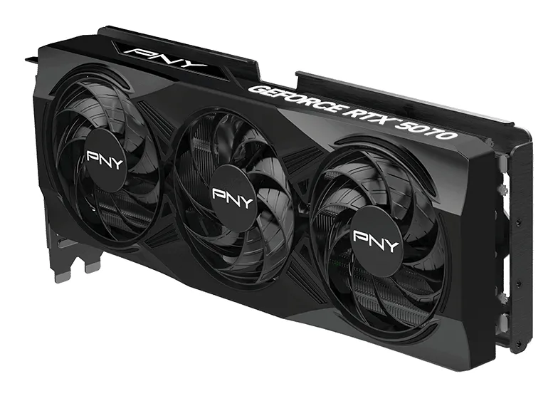 PNY GeForce RTX 5070 Triple Fan DLSS4 12GB - Graphics card