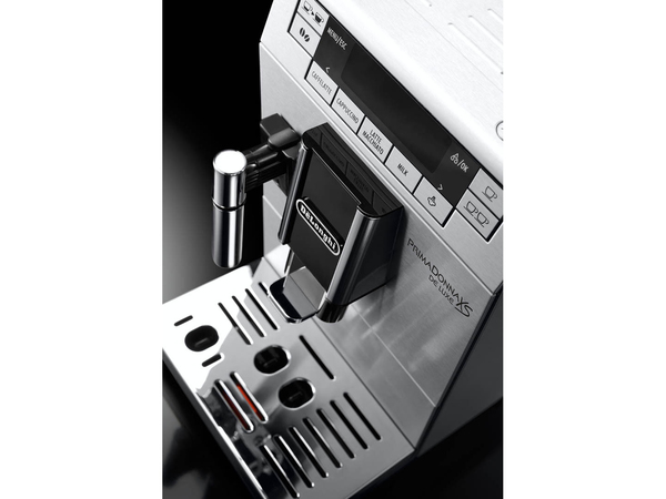 DeLonghi ETAM36.365M PrimaDonna XS kahviautomaatti maitokannulla