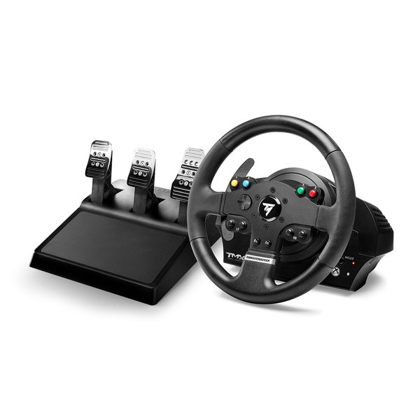 ThrustMaster TMX PRO -ratti + polkimet, PC, Xbox