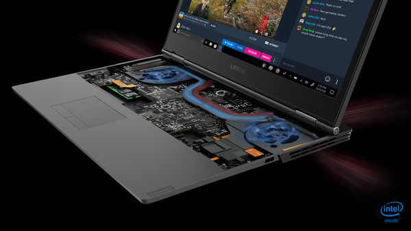 Lenovo 17.3" Legion Y740, 16GB / 1TB SSD M.2, RTX 2070, Win 10 Home - gaming notebook, Black