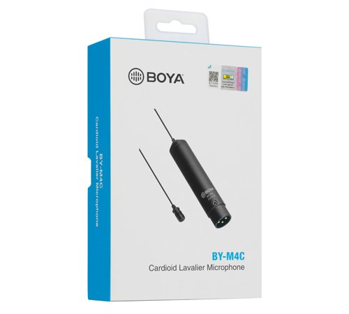Boya BY-M4C xlr lavalier -microphone