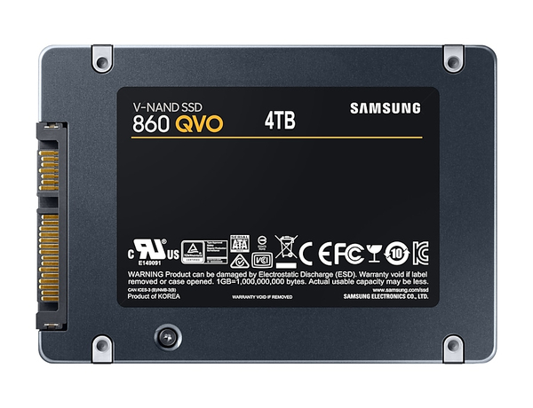 Samsung 860 QVO 4 TB, SATA III, 2.5&quot; - SSD