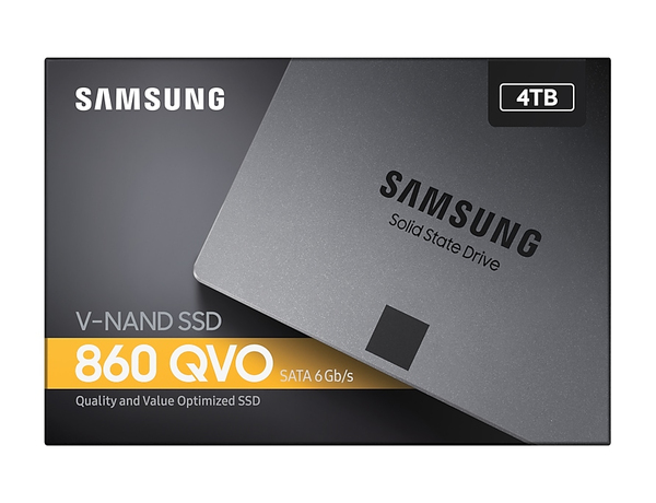 Samsung 860 QVO 4 TB, SATA III, 2.5&quot; - SSD