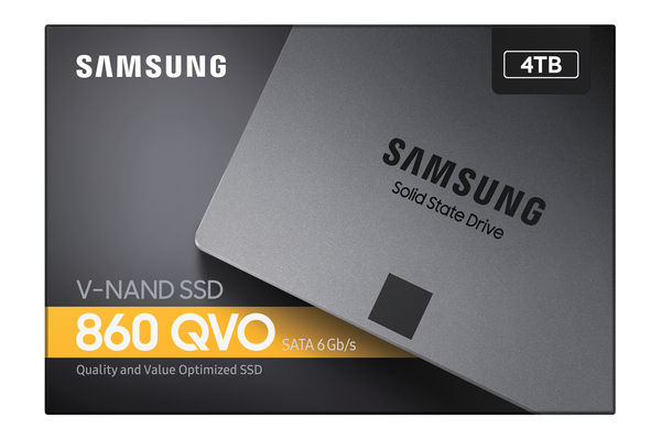Samsung 860 QVO 4 TB, SATA III, 2.5&quot; - SSD