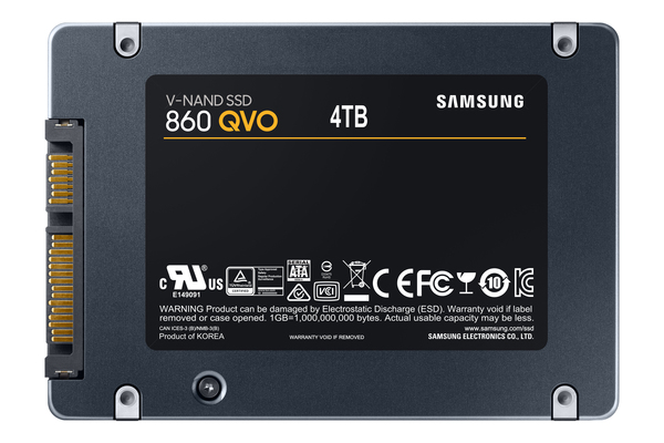 Samsung 860 QVO 4 TB, SATA III, 2.5&quot; - SSD