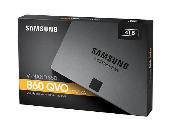 Samsung 860 QVO 4 TB, SATA III, 2.5&quot; - SSD