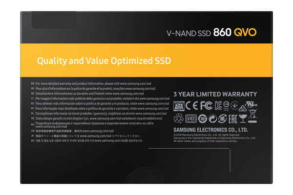 Samsung 860 QVO 4 TB, SATA III, 2.5&quot; - SSD