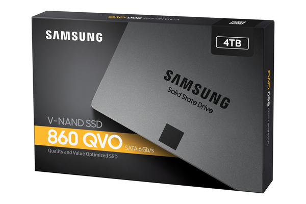 Samsung 860 QVO 4 TB, SATA III, 2.5&quot; - SSD