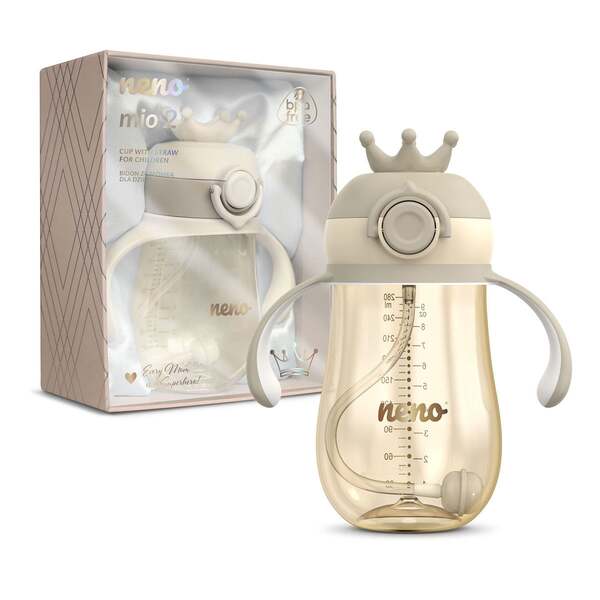 NENO Water Bottle MIO2 Brown 280ml