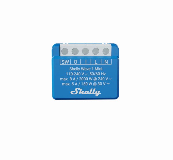 Shelly Wave 1 Mini EU LR - smart relay switch