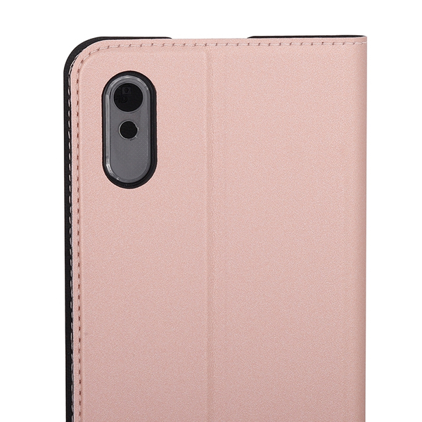 Wave Book Case, Xiaomi Redmi 9A - case, Rose gold