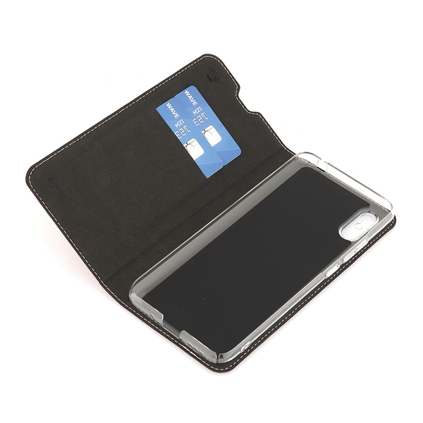 Wave Book Case, Xiaomi Redmi 9A - case, Rose gold