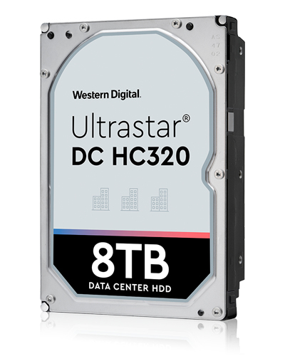 HGST Ultrastar 7K8 8TB HDD SAS 12Gb/s 512E SE P3 7200Rpm HUS728T8TAL5204 24x7 3,5inch Bulk