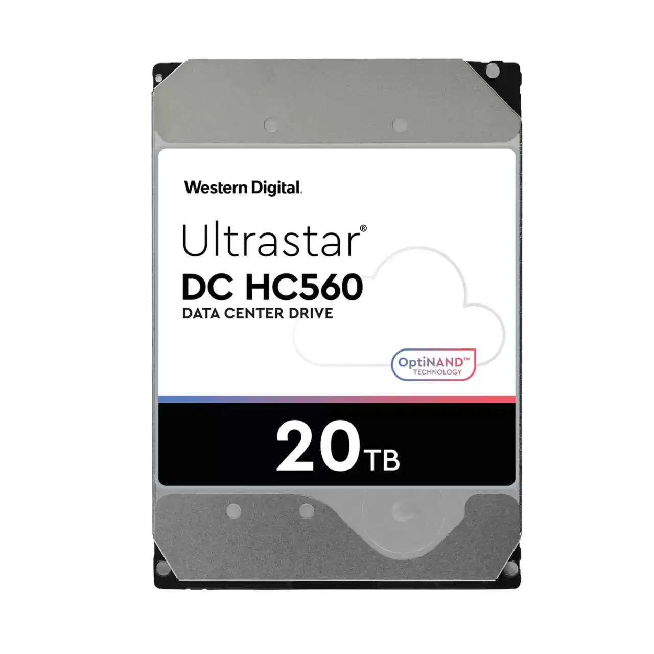 WD Ultrastar DC HC560 3.5" 20TB, 7200 RPM, 512MB, SATA III Hard Drive, Enterprise