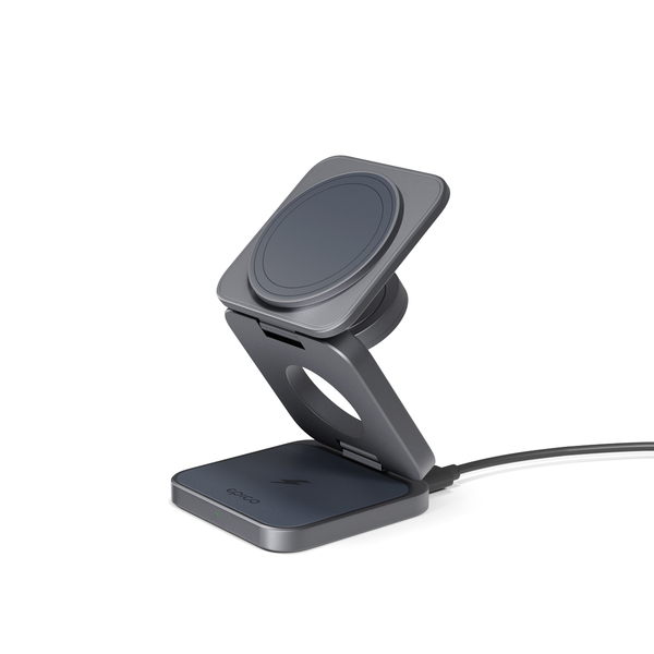 Epico UltraBase EF30 3in1 Fold Mag+ Wireless Charging Stand - space grey