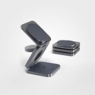 Epico UltraBase EF30 3in1 Fold Mag+ Wireless Charging Stand - space grey