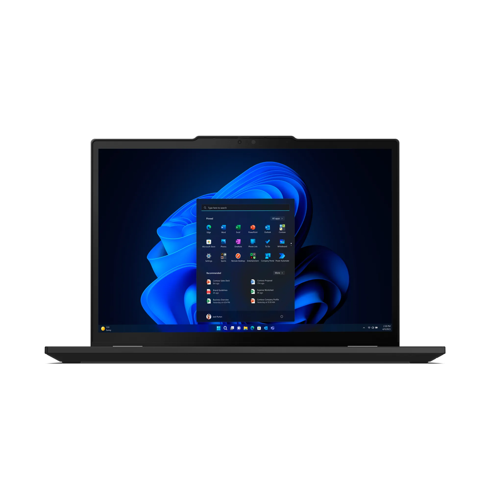 Lenovo ThinkPad X13 Gen 5 13.3&quot; WUXGA Touchscreen 2 in 1, Intel Core Ultra 5 125U, 16GB RAM, 256GB SSD, Win 11 Pro - notebook, Black