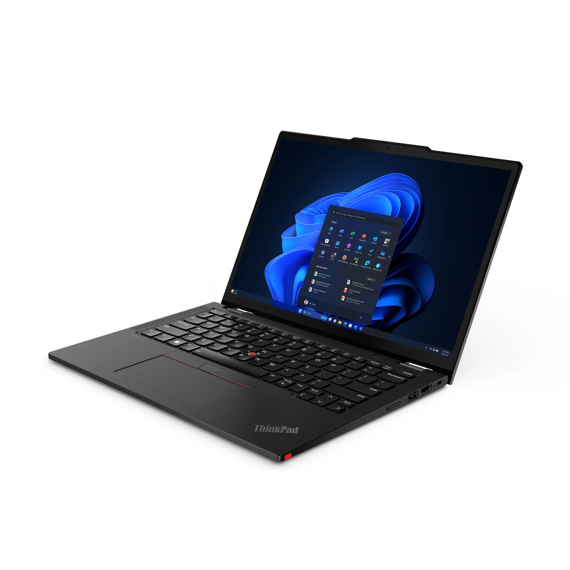 Lenovo ThinkPad X13 Gen 5 13.3&quot; WUXGA Touchscreen 2 in 1, Intel Core Ultra 5 125U, 16GB RAM, 256GB SSD, Win 11 Pro - notebook, Black