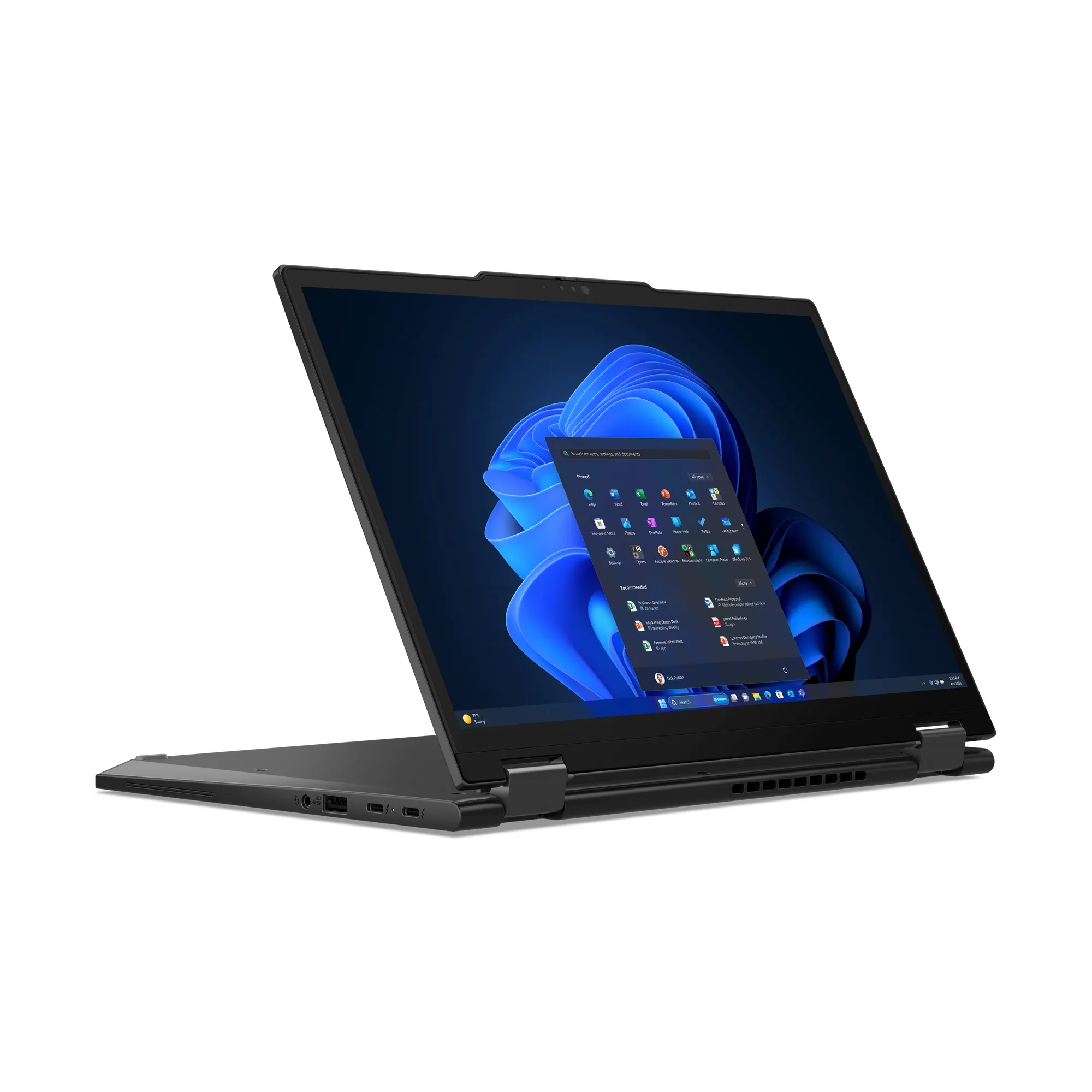 Lenovo ThinkPad X13 Gen 5 13.3&quot; WUXGA Touchscreen 2 in 1, Intel Core Ultra 5 125U, 16GB RAM, 256GB SSD, Win 11 Pro - notebook, Black