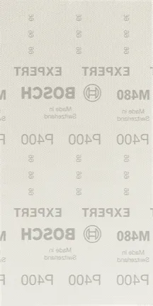 BOSCH Mesh structure sanding sheet M480 115x230 K40 10x - 2608900769 EXPERT RANGE