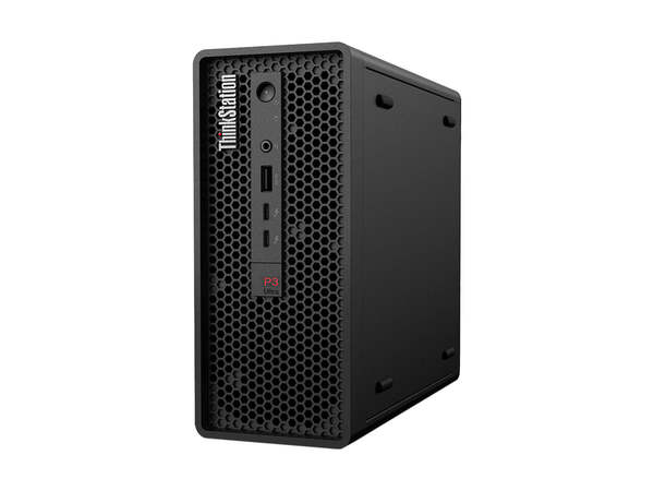 Lenovo ThinkStation P3 Ultra SFF Gen 2 Core Ultra 7 270K Plus, 32 Gt, 512 Gt, NVIDIA RTX A400, Win 11 Pro -ty&ouml;asema, musta