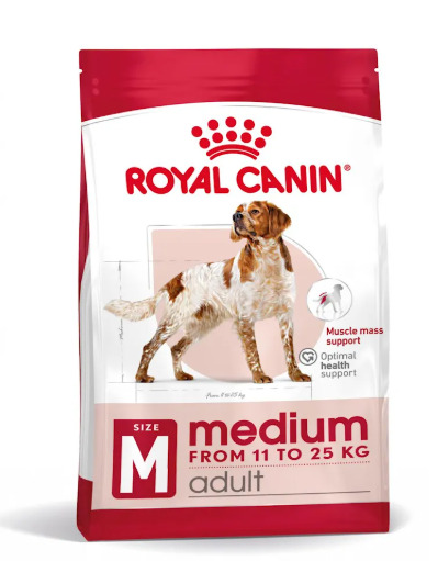 Royal Canin Medium Adult, Dry food for dogs, 15kg