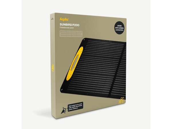 Aqiila Sunbird P200 200W - Vikbar solpanel