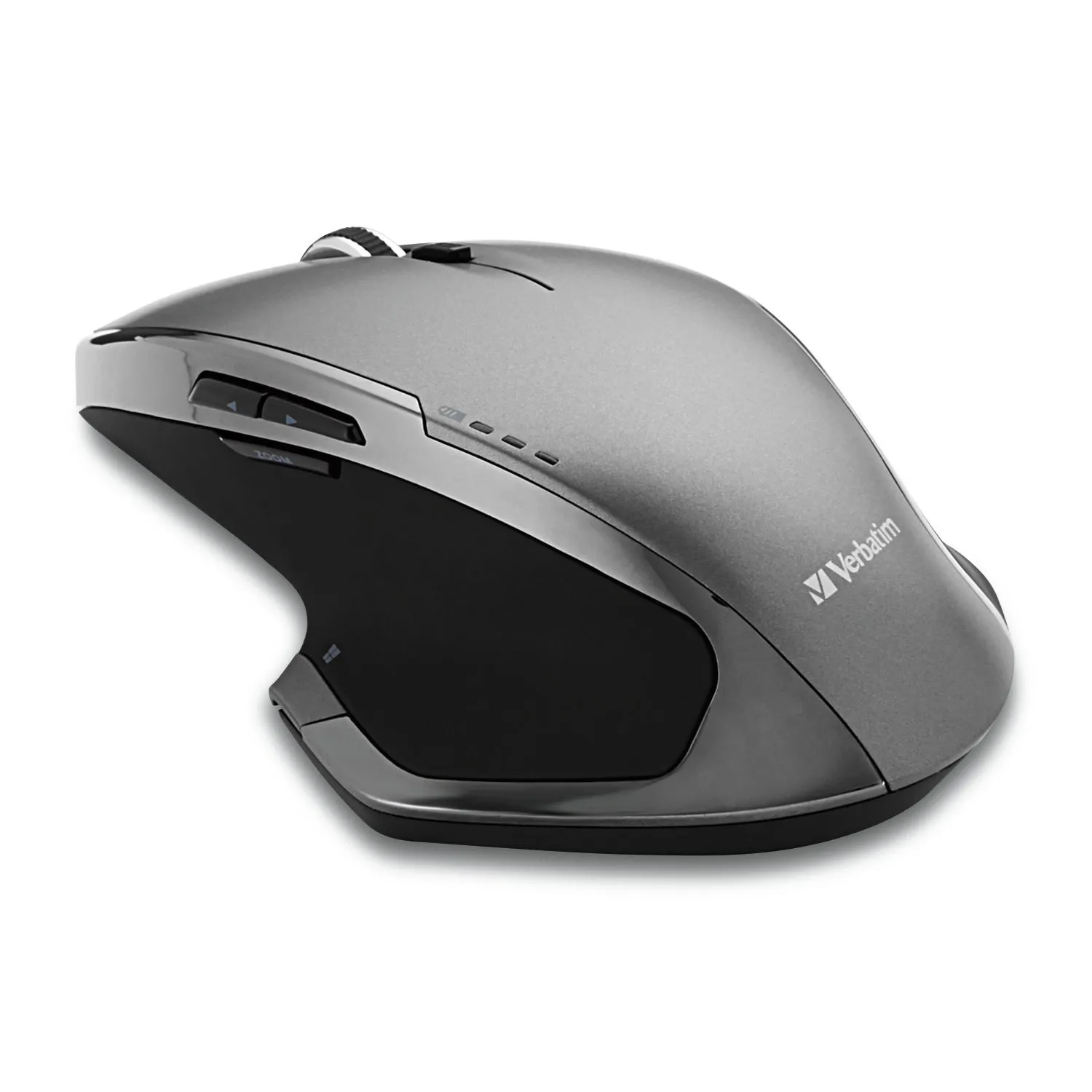 Verbatim 8-Button Wireless Mouse, Blue