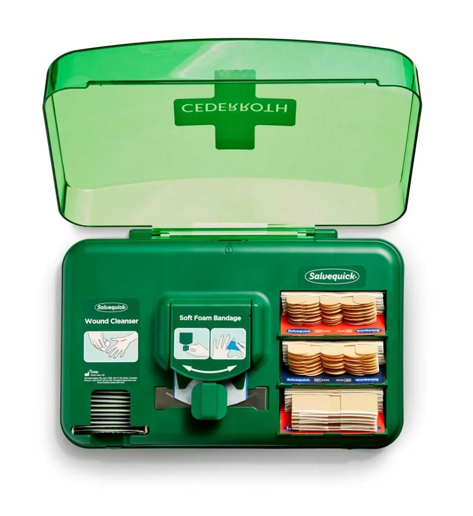 Cederroth Wound Care Dispenser -haavanhoitoautomaatti